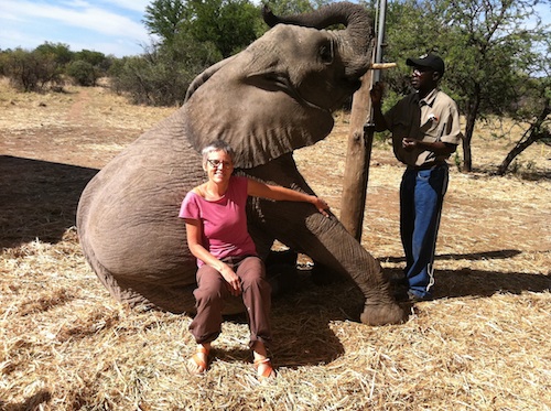 Jenna Griffiths in South Africa